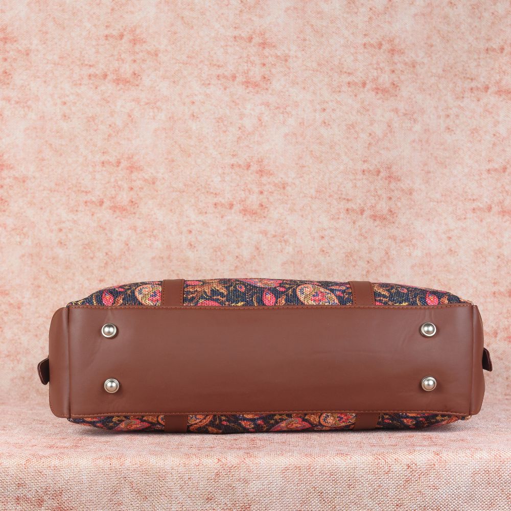 Paisley Print - Women's Office Bag & Sling Bag Combo