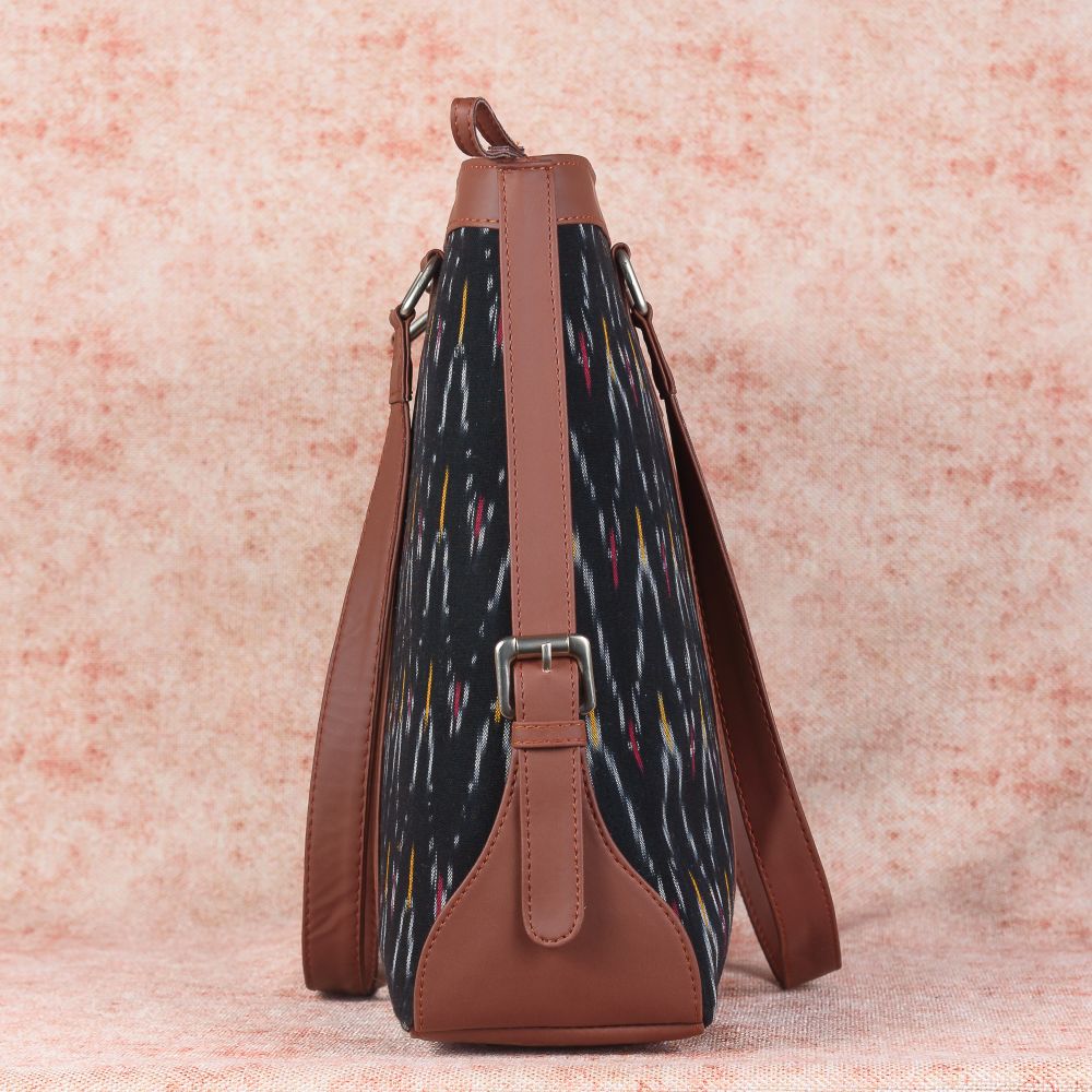 Ikat African Wave - Women's Office Bag & Sling Bag Combo