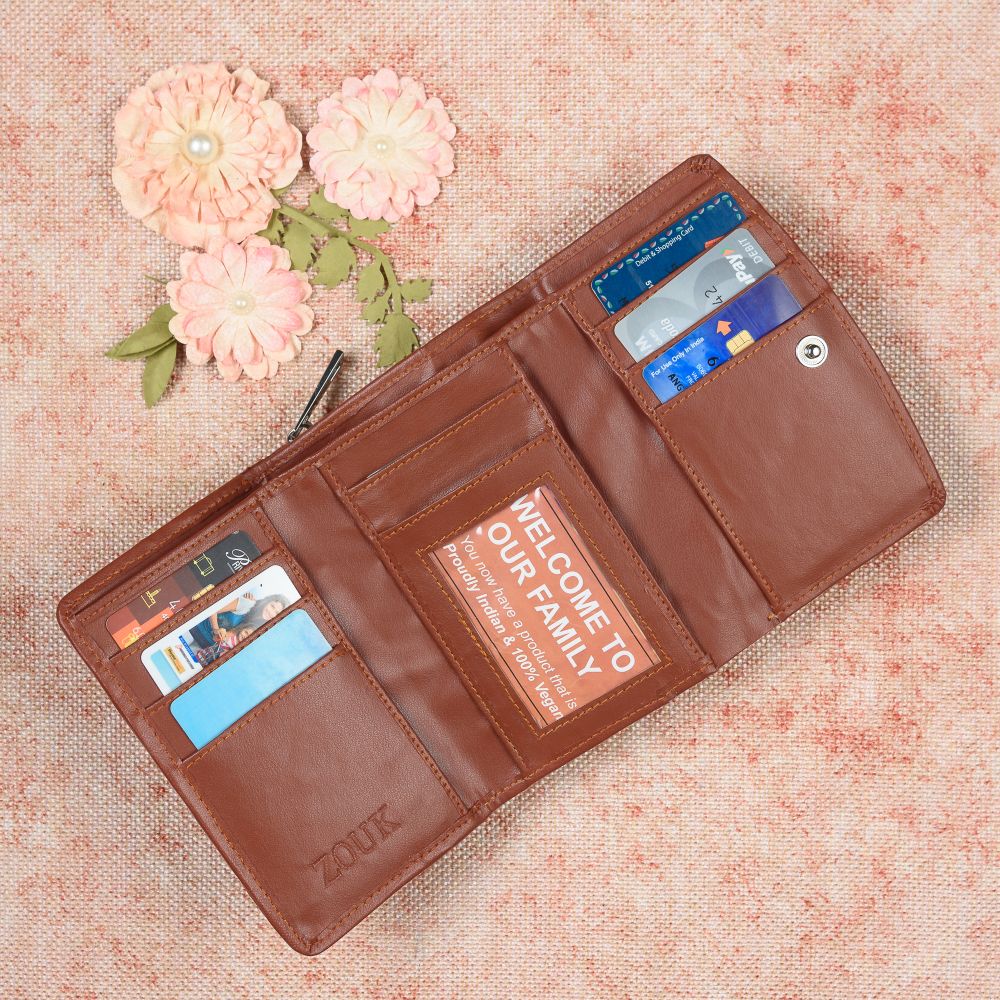 FloMotif Three Fold Wallet