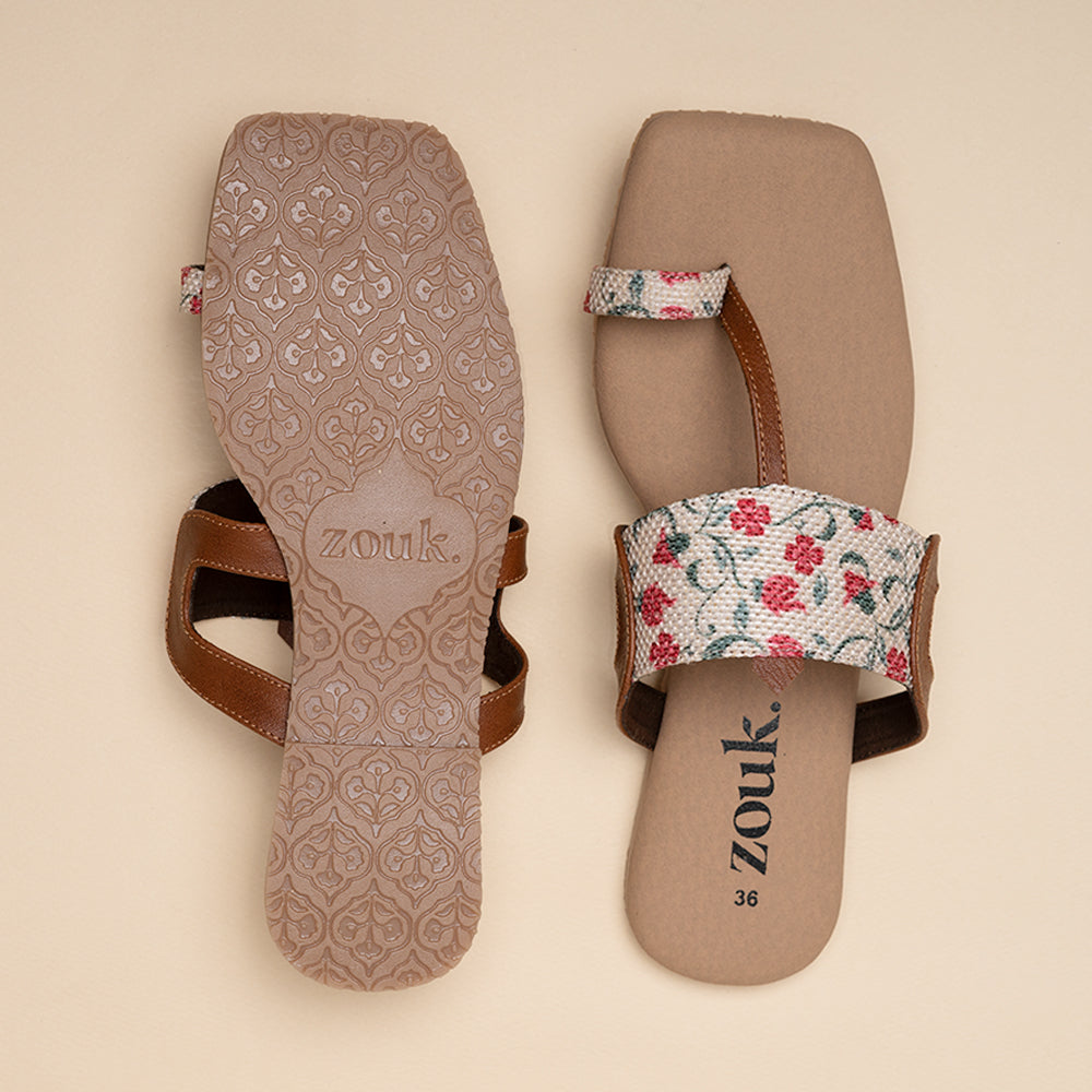 Deccan Garden One Toe Kolhapuri Chappal