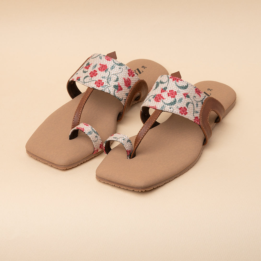 Deccan Garden One Toe Kolhapuri Chappal