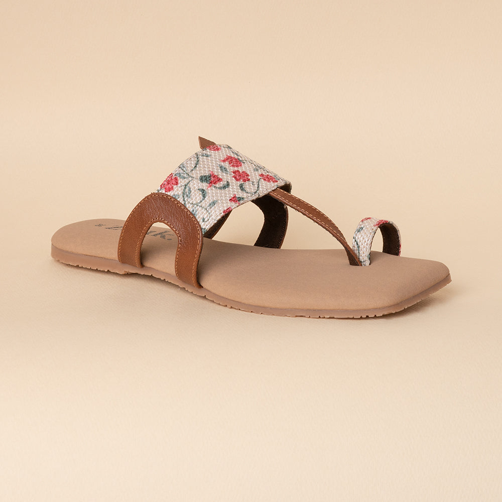 Deccan Garden One Toe Kolhapuri Chappal