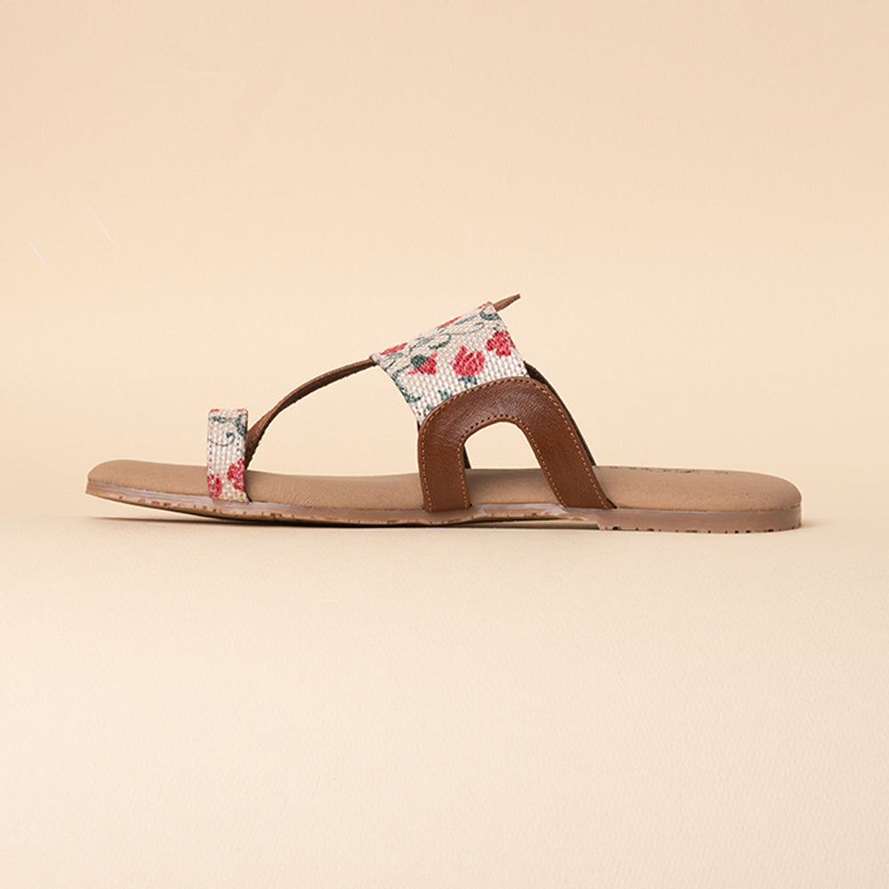 Deccan Garden One Toe Kolhapuri Chappal