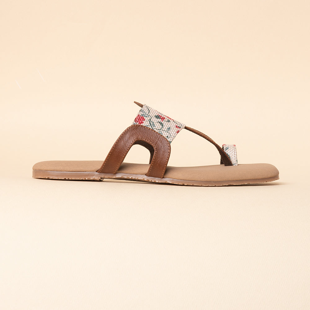 Deccan Garden One Toe Kolhapuri Chappal