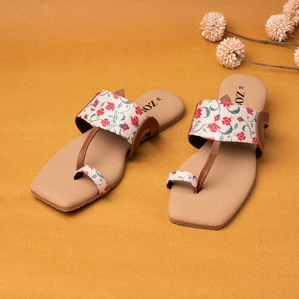 Deccan Garden One Toe Kolhapuri Chappal