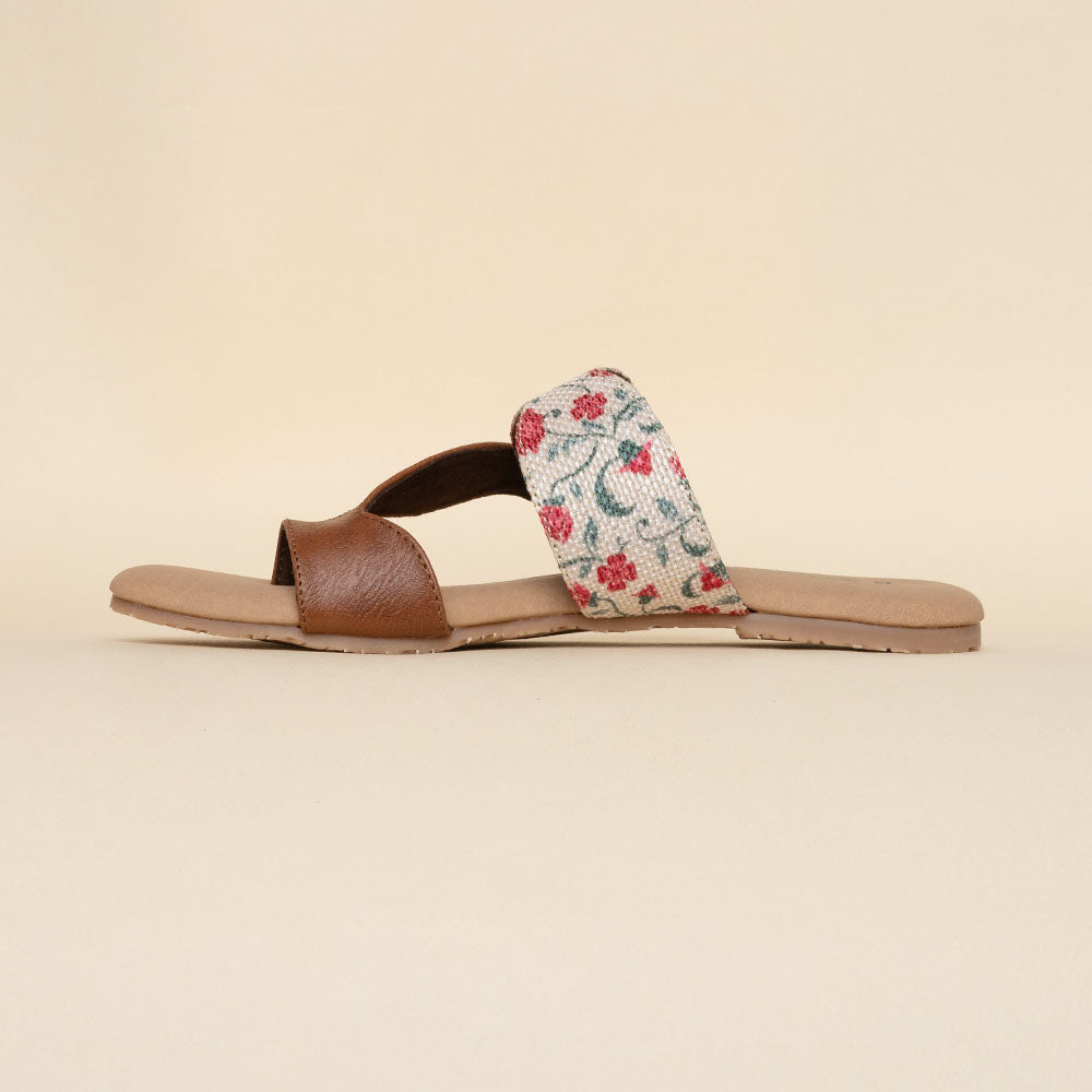 Deccan Garden Curvy Toe Chappal