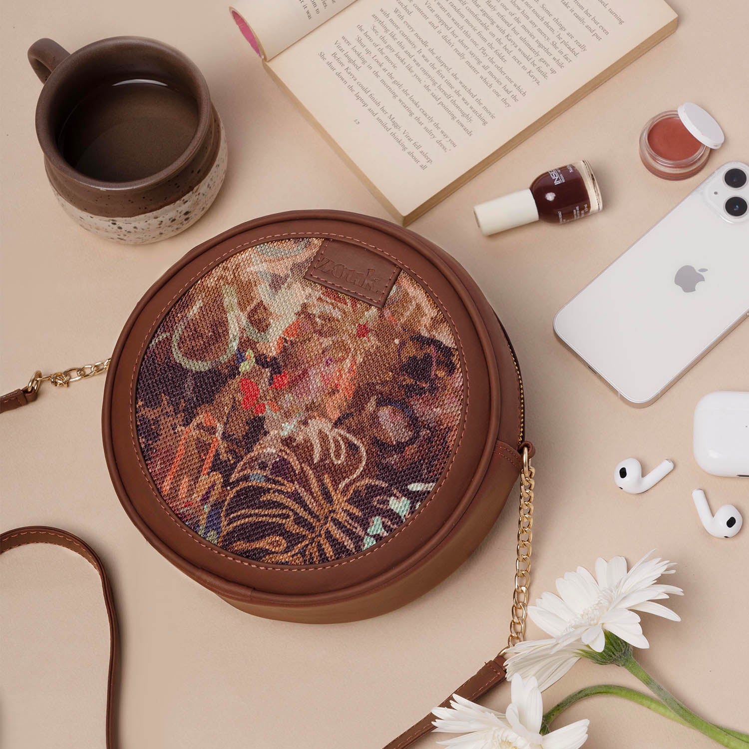 FloLov Round Sling Bag