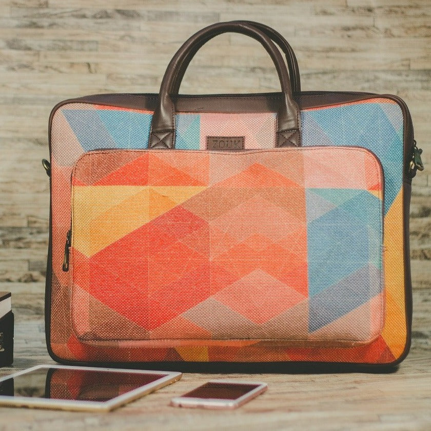Zouk GeoOptics Laptop bag - front