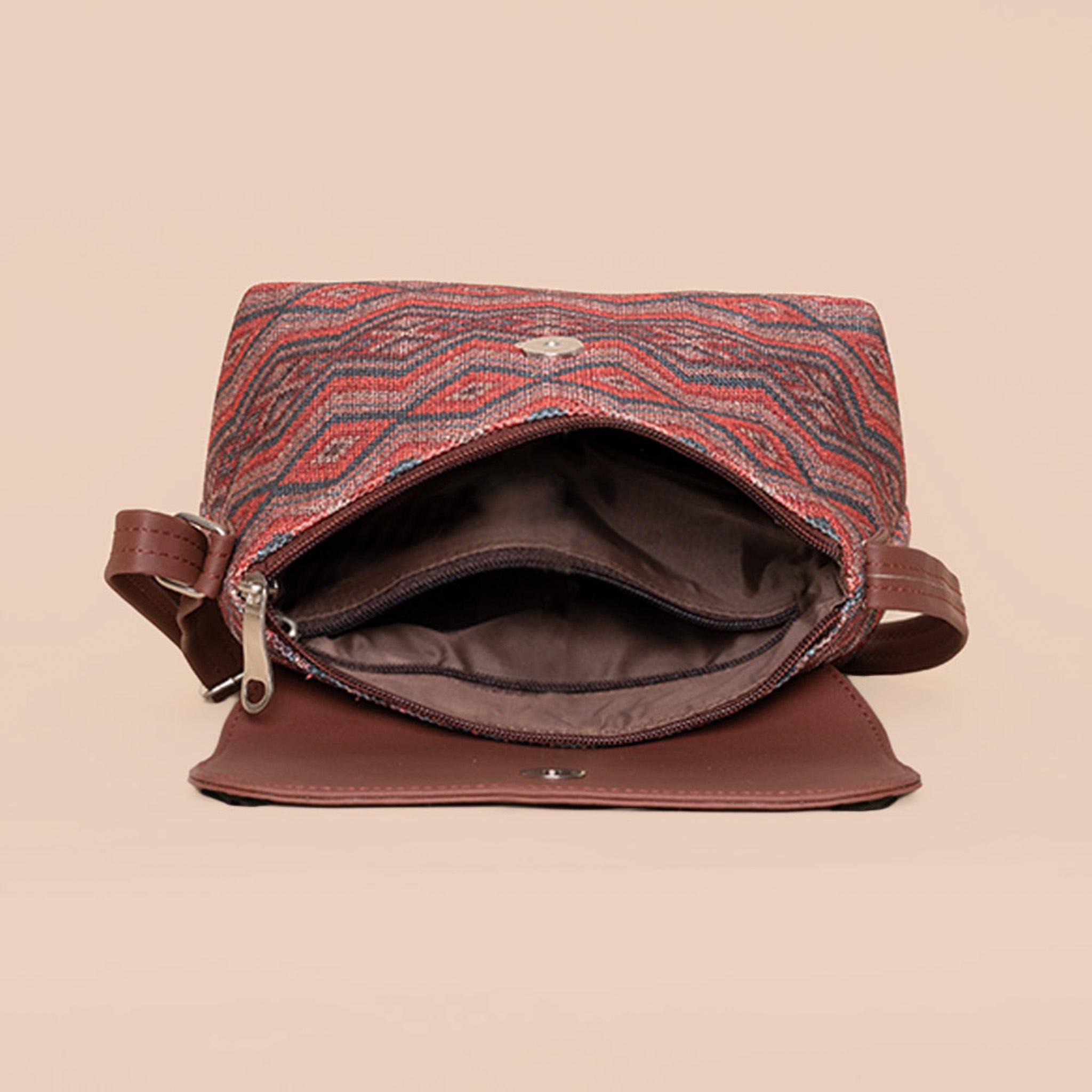 Gwalior Weaves Flap Sling Bag