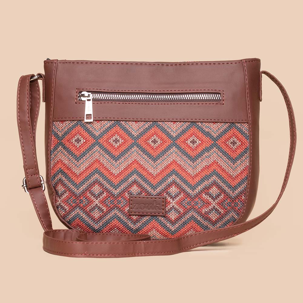 Gwalior Weaves U-Shaped Sling Bag