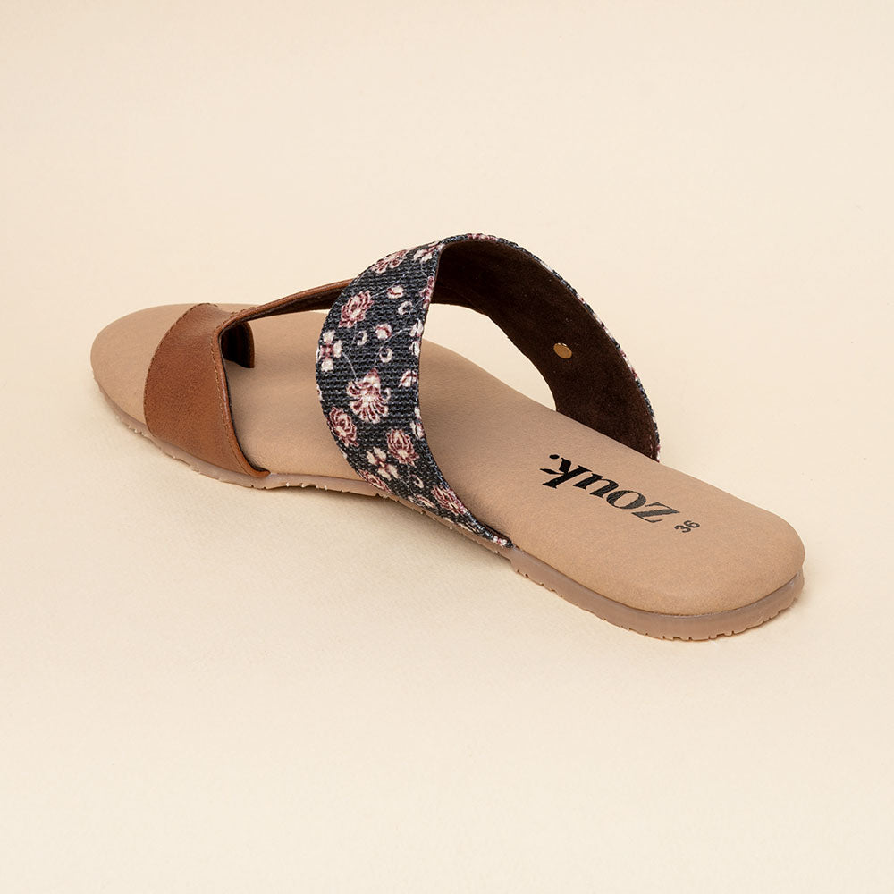 Hooghly Garden Curvy Toe Chappal