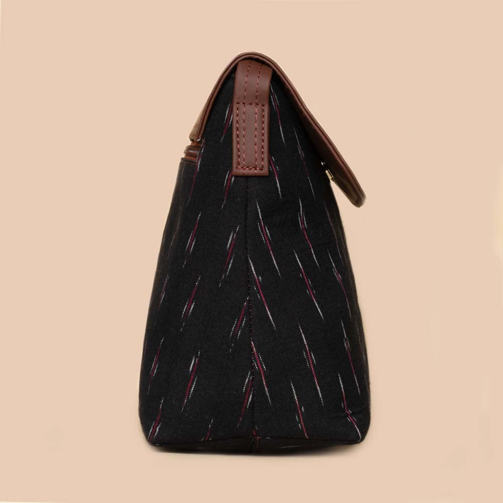 Ikat GreRed Flap Sling Bag