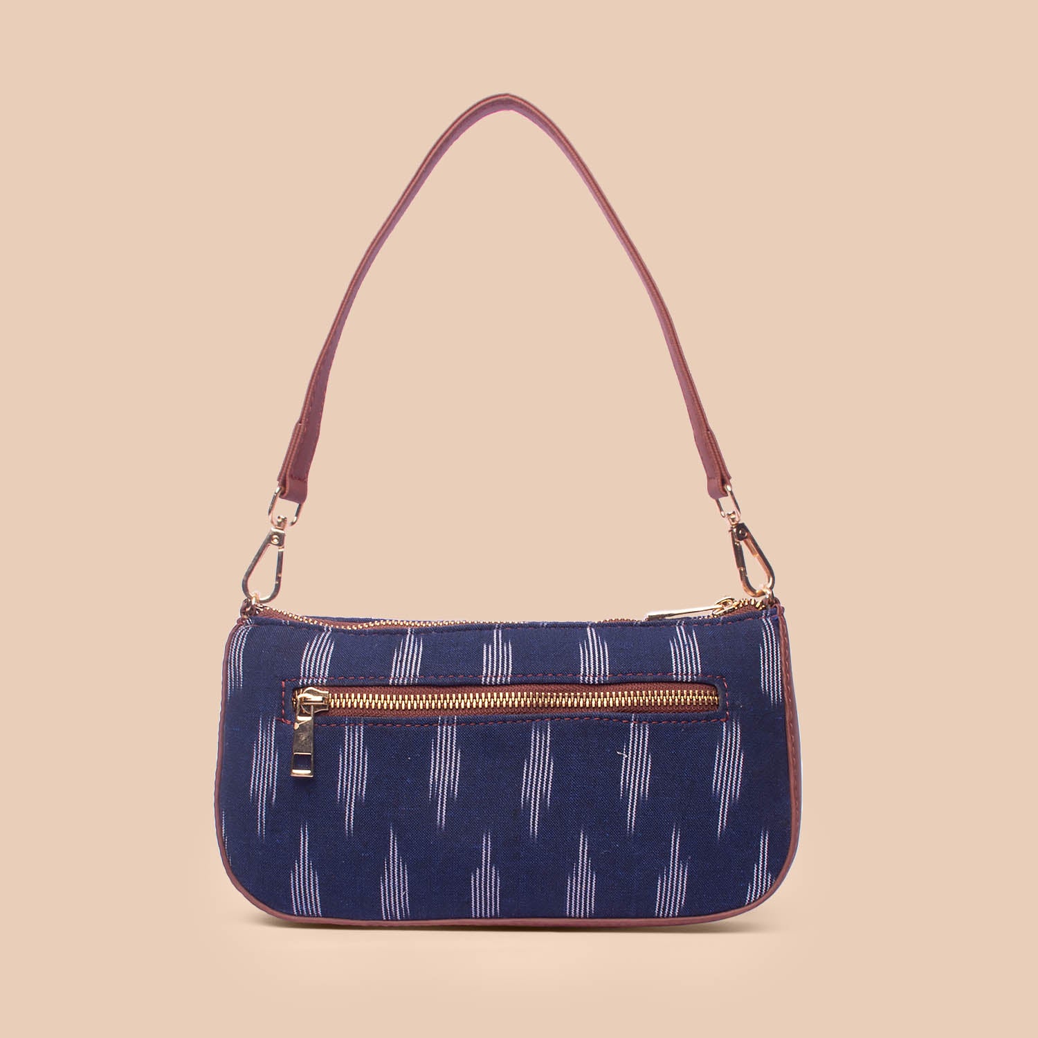 Ikat Jet Blue Baguette