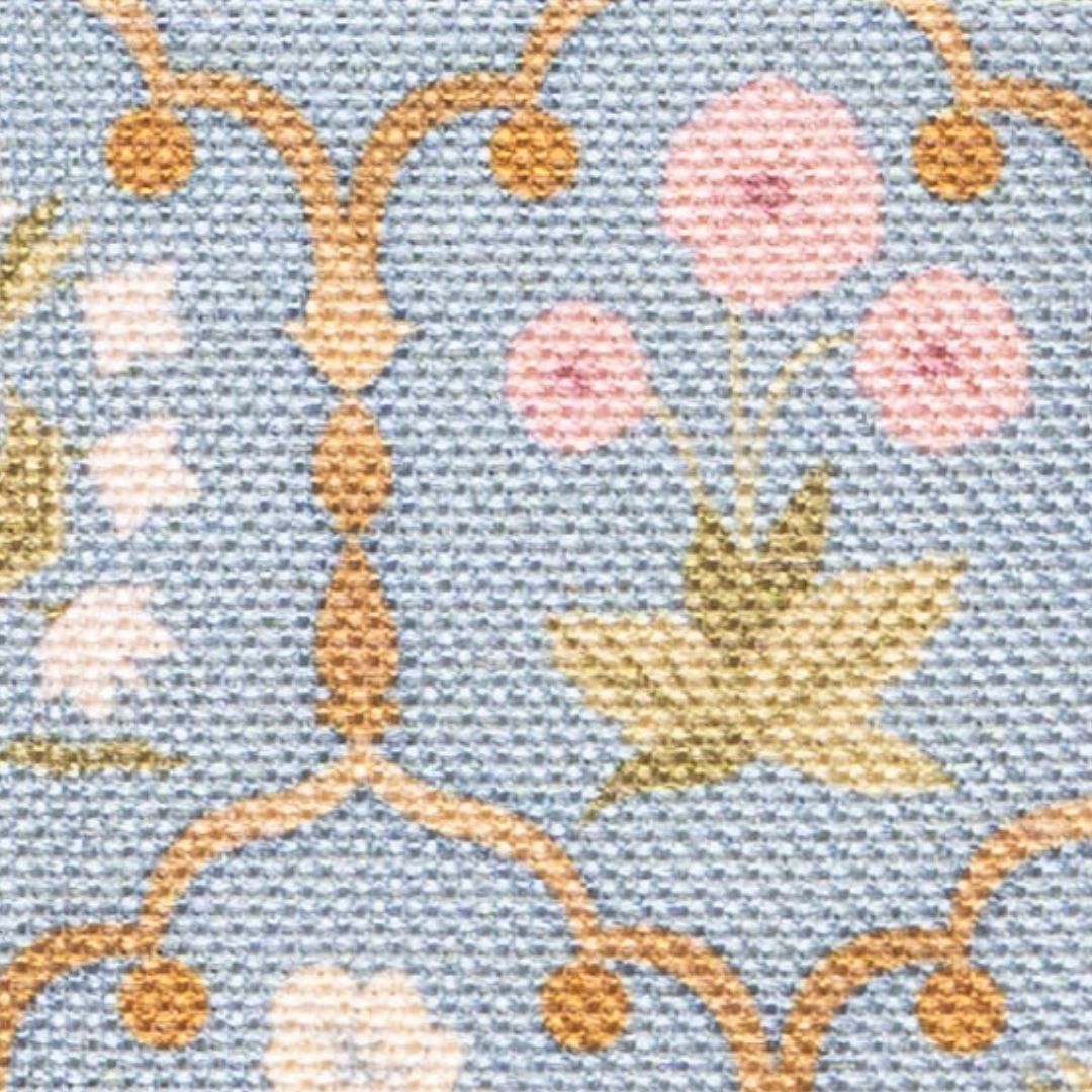 Jaipur Fresco Blue- Office Bag & Chain Wallet Combo