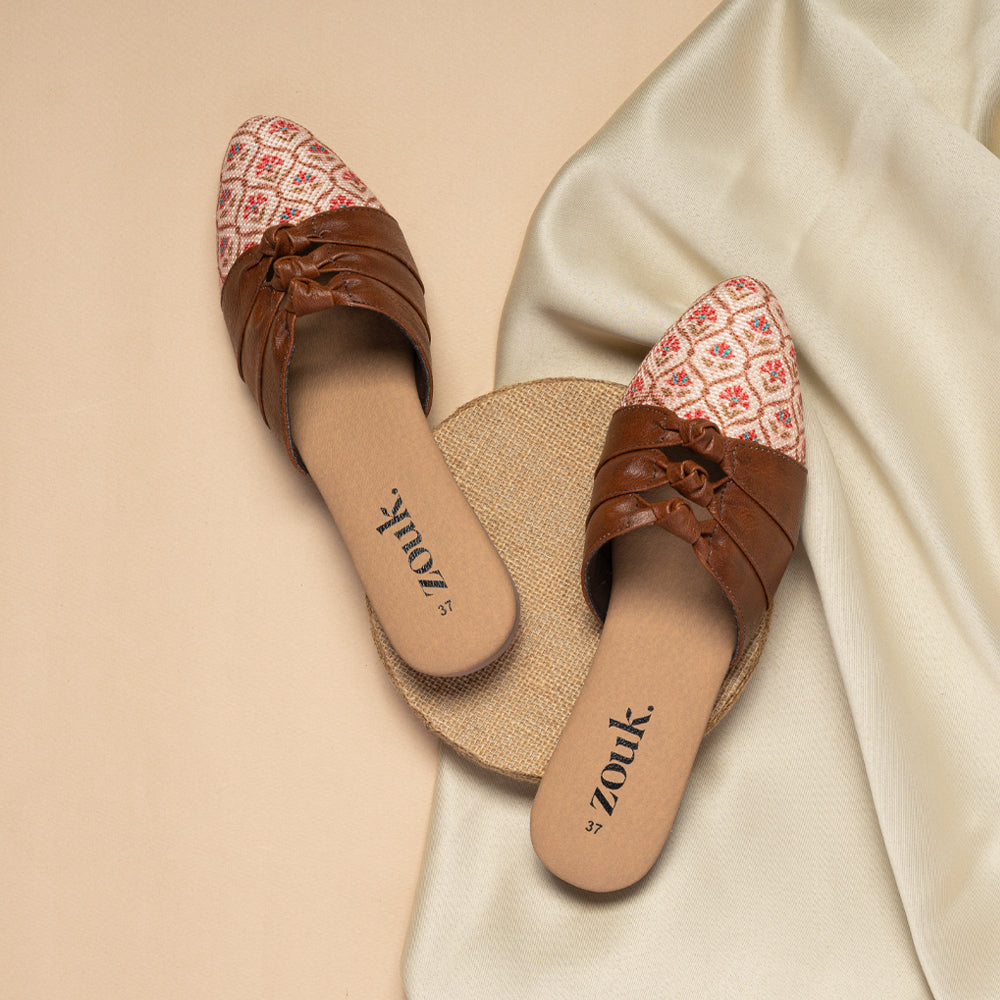 Jaipur Kamal Knotted Mule