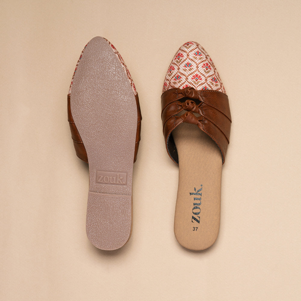 Jaipur Kamal Knotted Mule