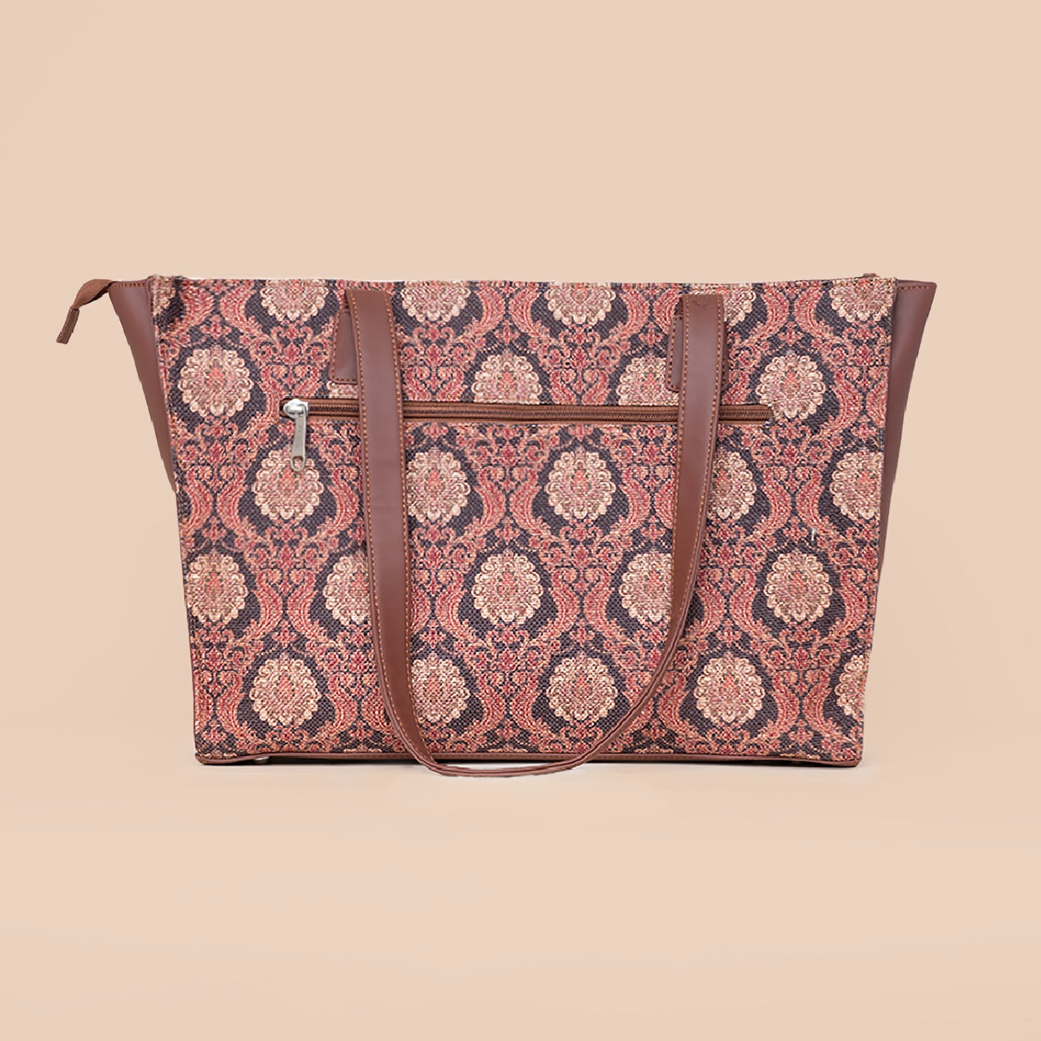 Jodhpur Damask Office Tote Bag