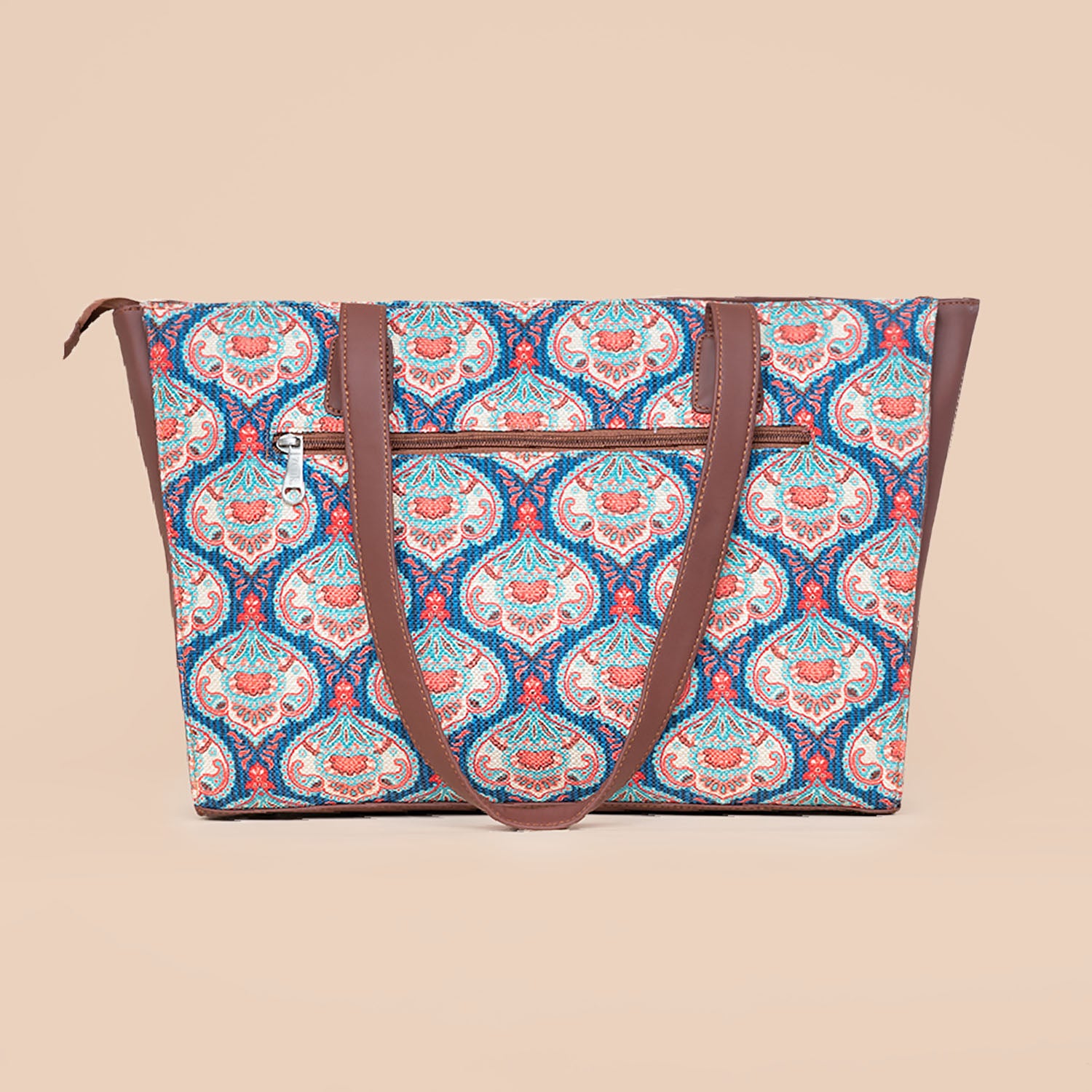 Kovil Blue Office Tote Bag
