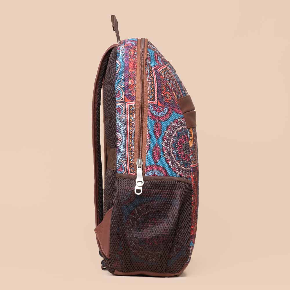 Multicolor Mandala Print Classic Backpack
