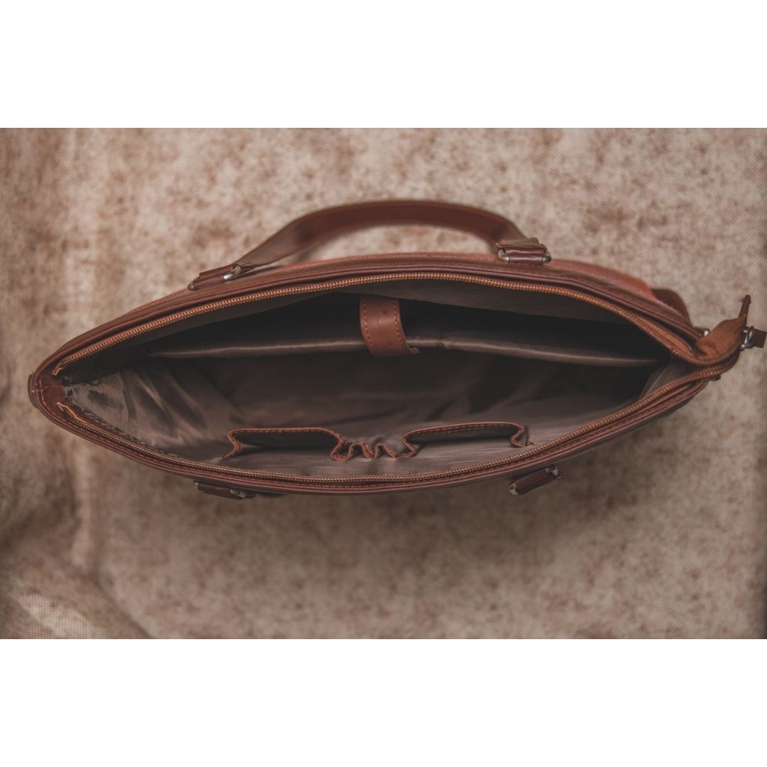 Paisley Print & FloMotif - Office Bag & Shoulder Tote Bag Combo
