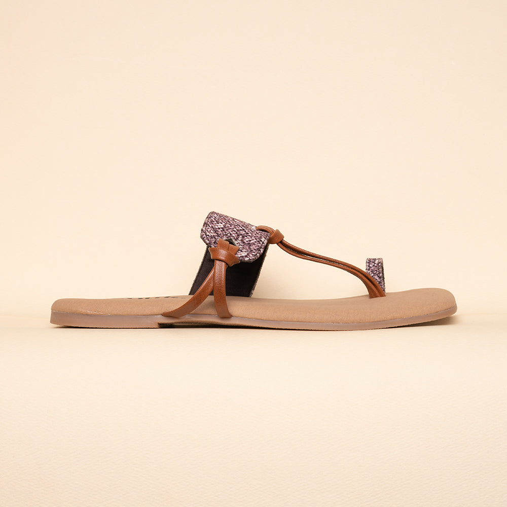 Kashmir Jhallar Women's Chappals