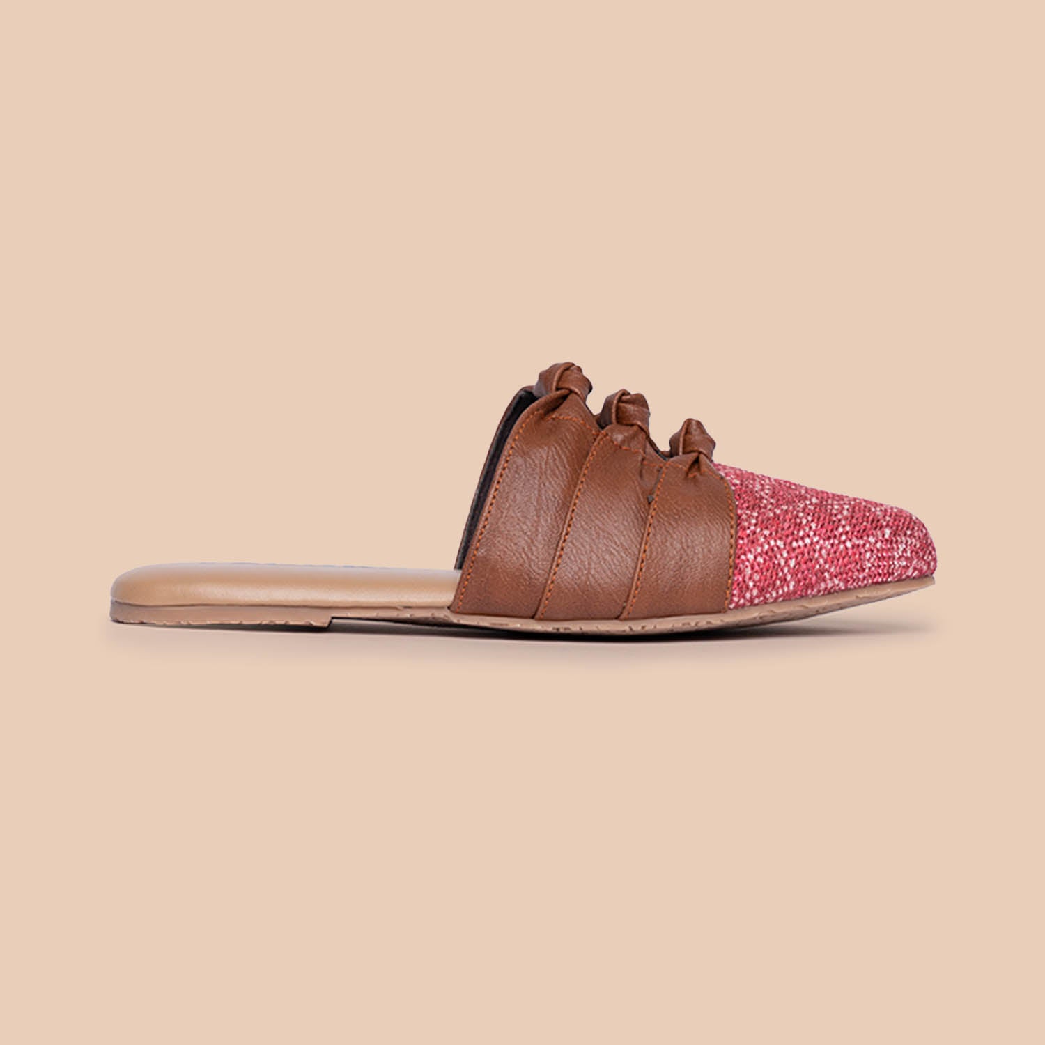 Shimla Freesia Knotted Mules