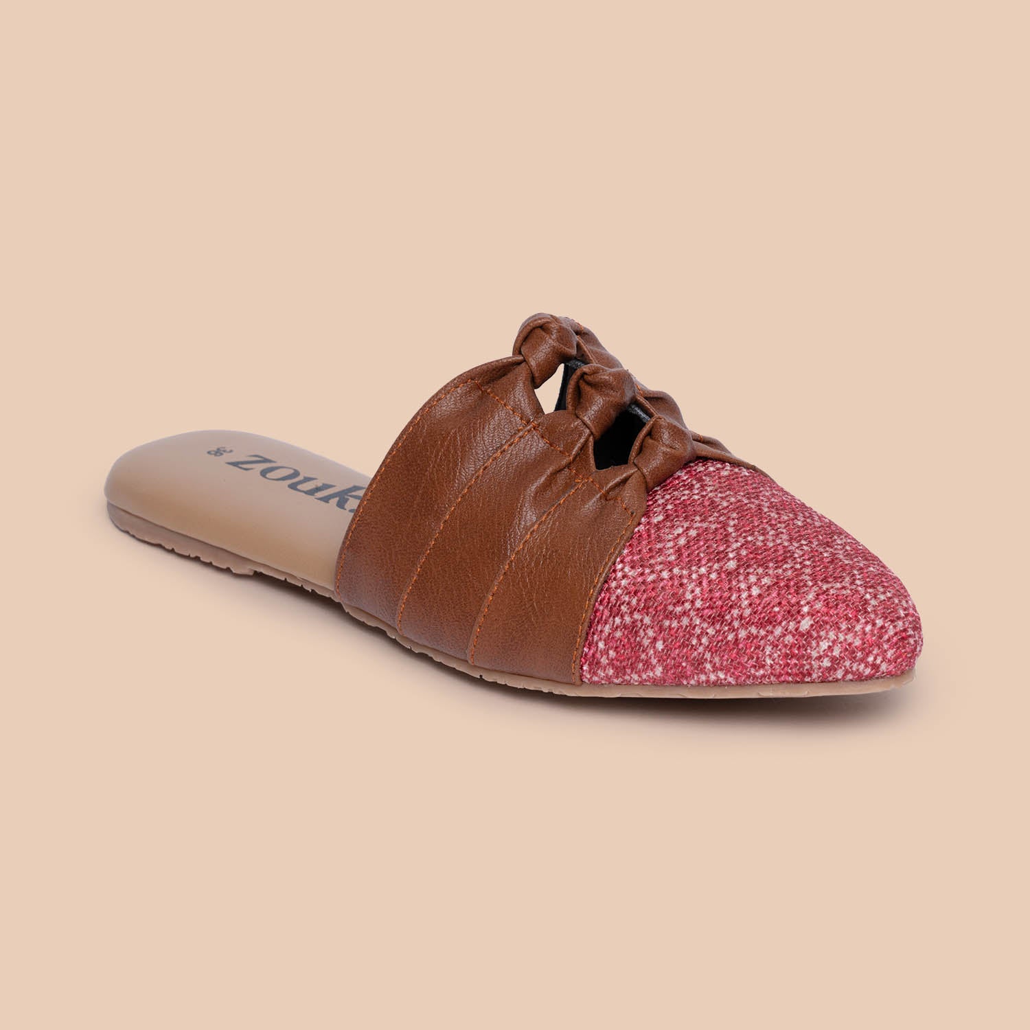 Shimla Freesia Knotted Mules