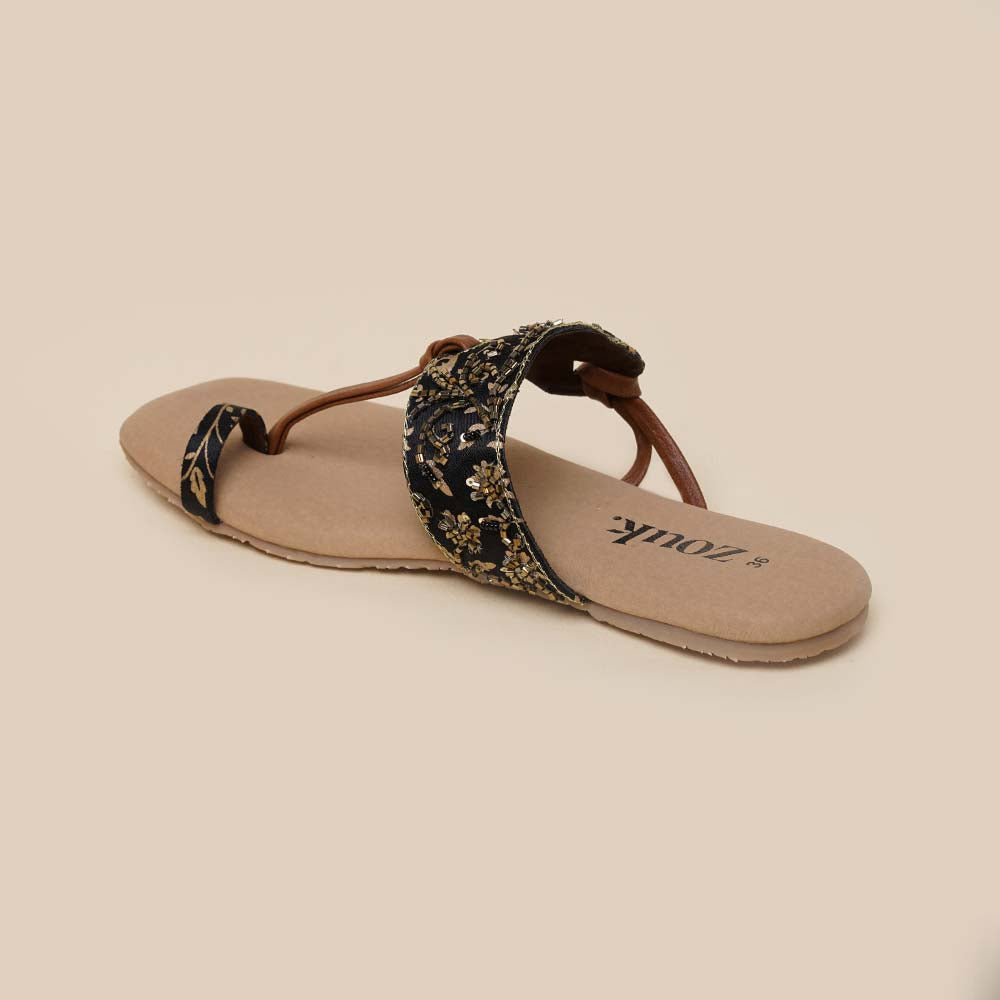 Srinagar Regals Embellished Chappal