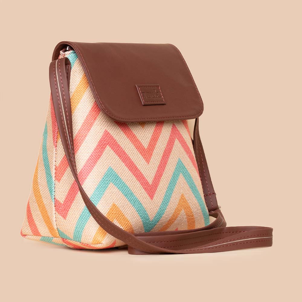 WavBeach Flap Sling Bag