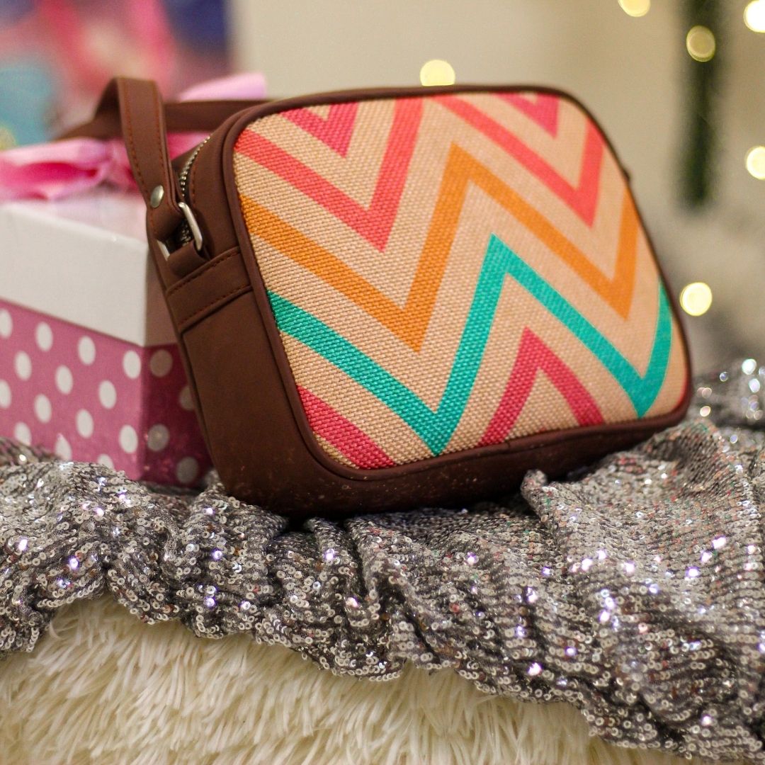 WavBeach - Office Bag & Sling Bag Combo