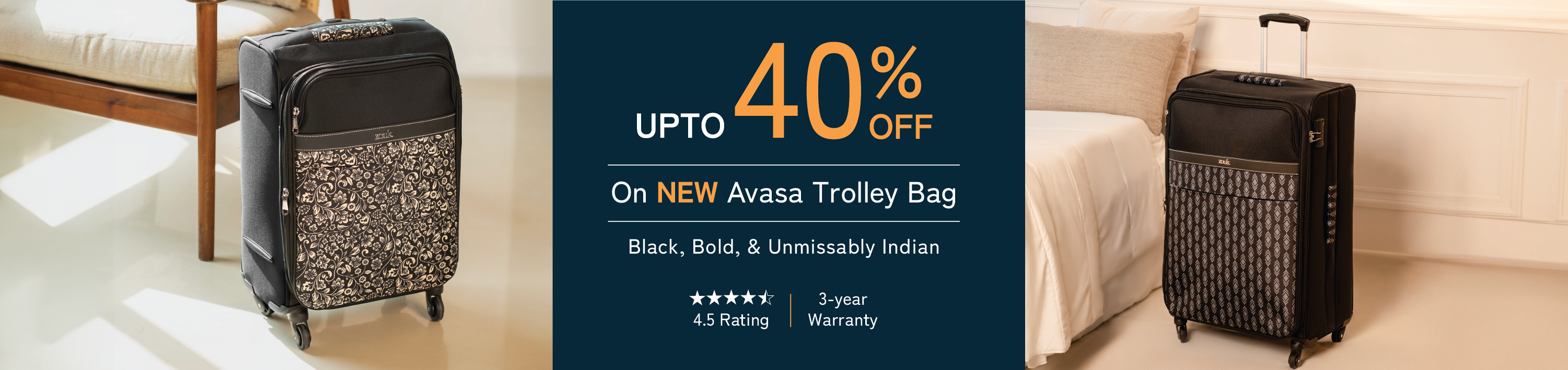 Avasa Soft Trolley Bags