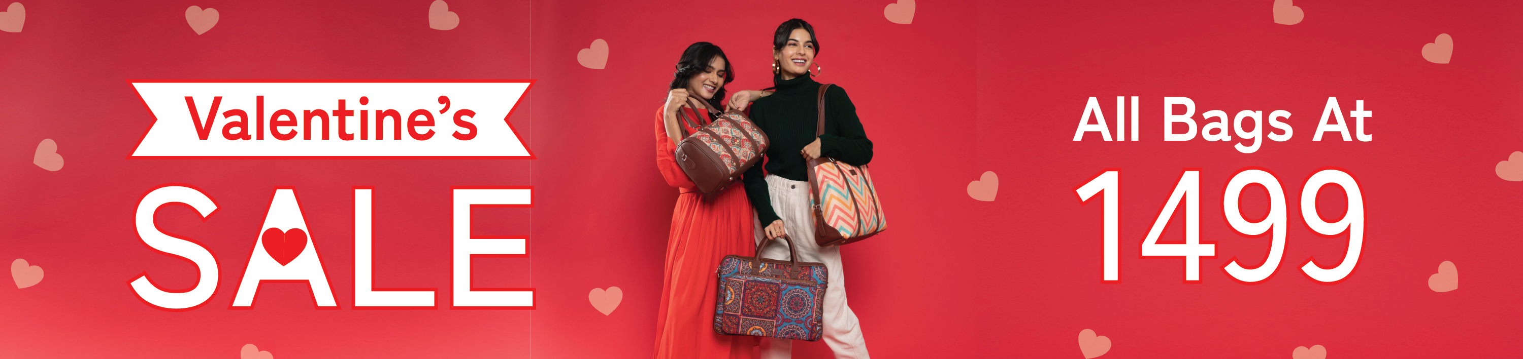 Valentine's Sale All Bags - At 1499