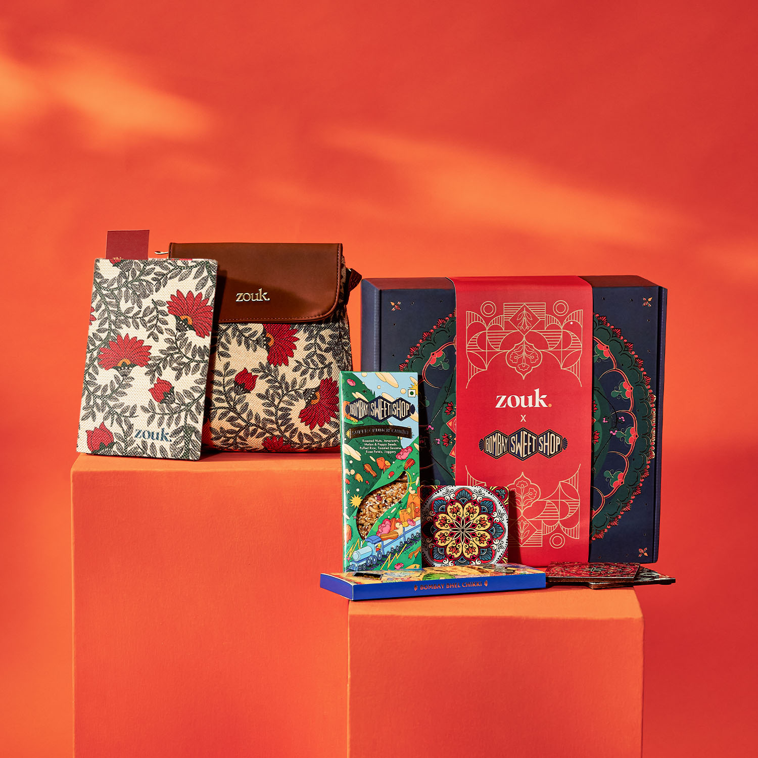 Zouk x Bombay Sweet Shop Mandala Floral Gift Box