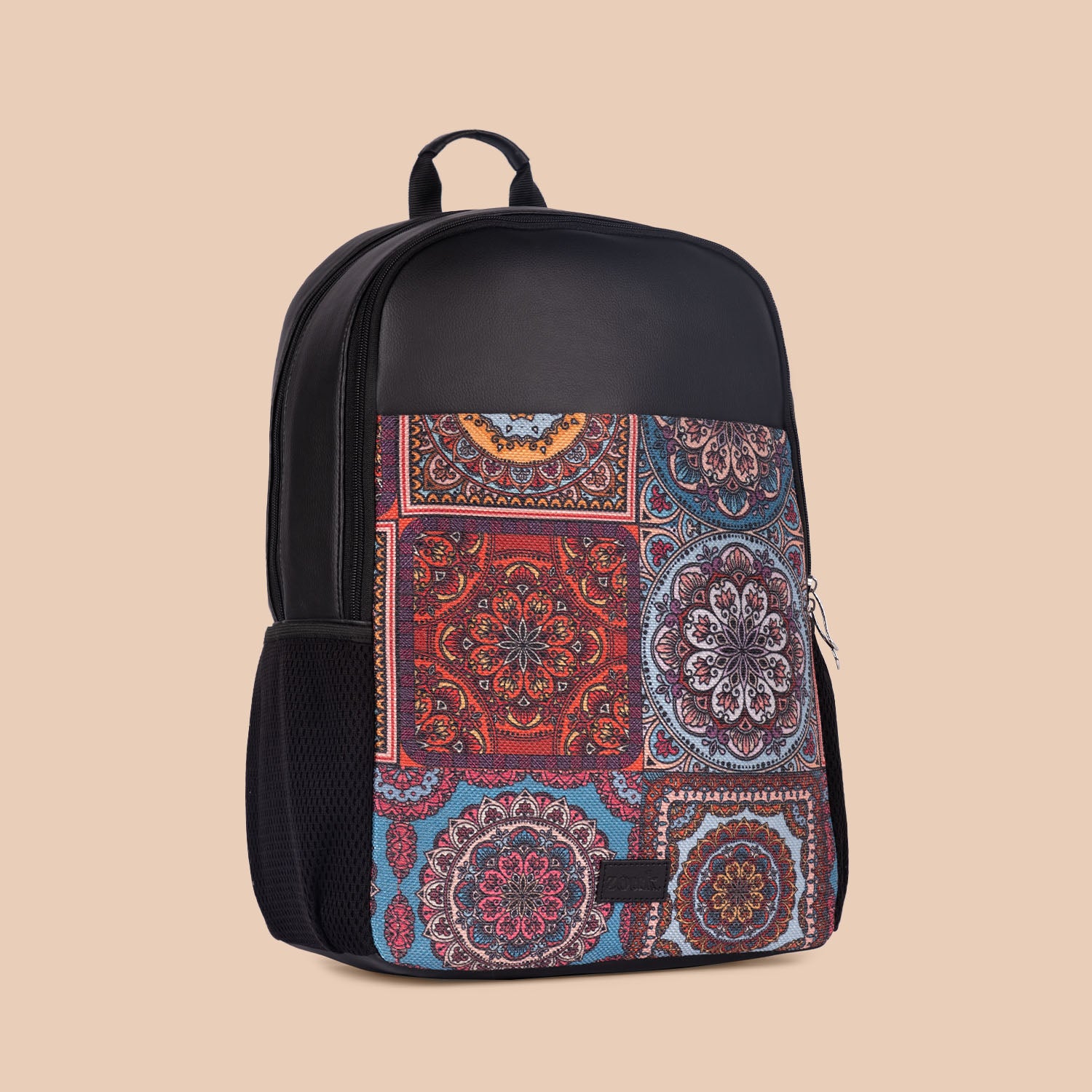 Multicolor Mandala Statement Backpack