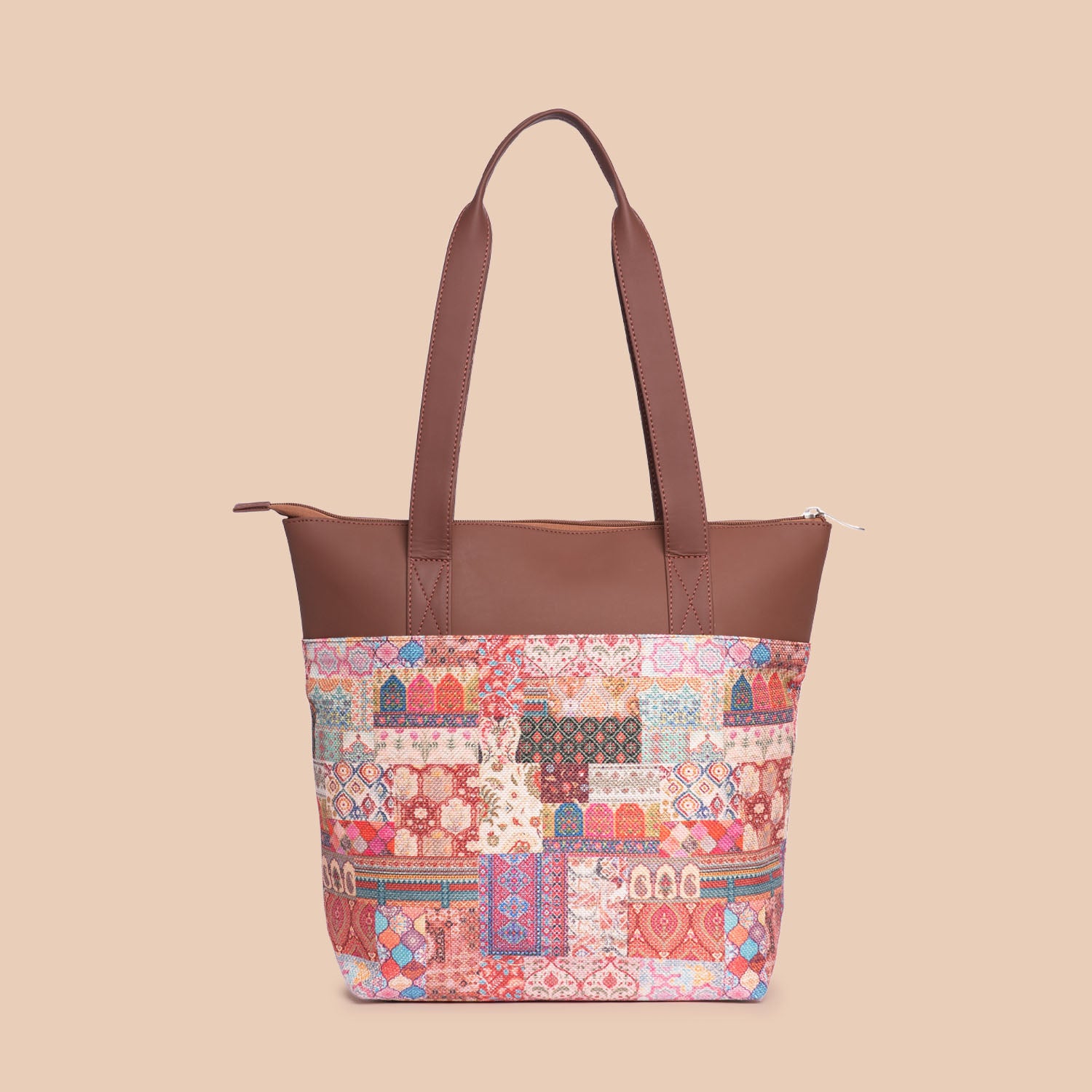 Kutch Gamthi - Everyday Tote Bag & Classic Zipper Wallet Combo