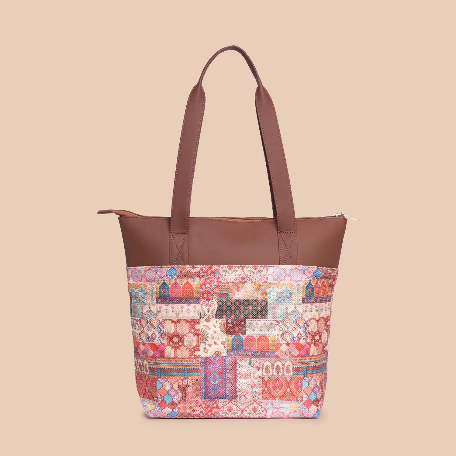 Kutch Gamthi & Gwalior Weaves - Everyday Tote Bag & Flap Sling Bag Combo