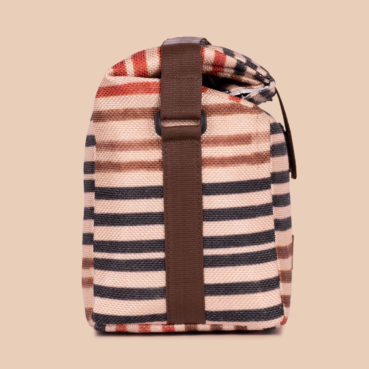 Qutub Stripes Roll Up Lunch Bag