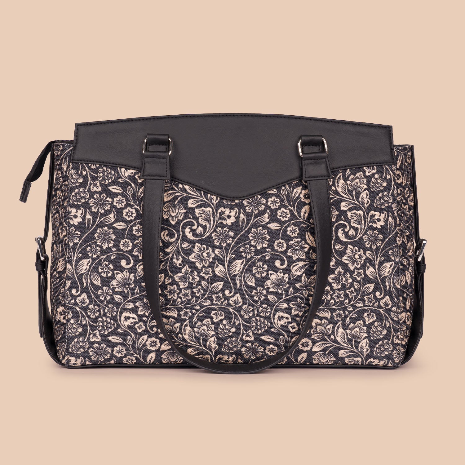 FloMotif - Women's Work Bag & Chain Wallet Combo