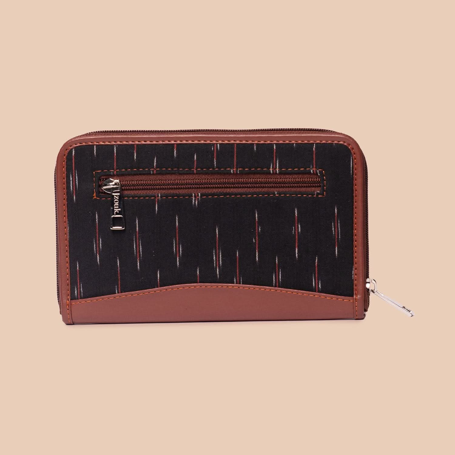 Ikat GreRed - Classic Business Bag & Chain Wallet Combo