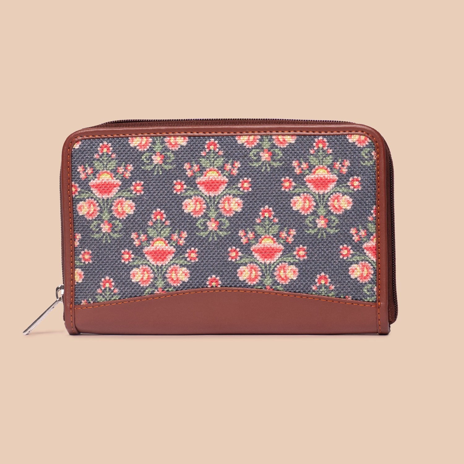 Sheesh Mahal and Mughal Garden - Office Bag & Chain Wallet Combo