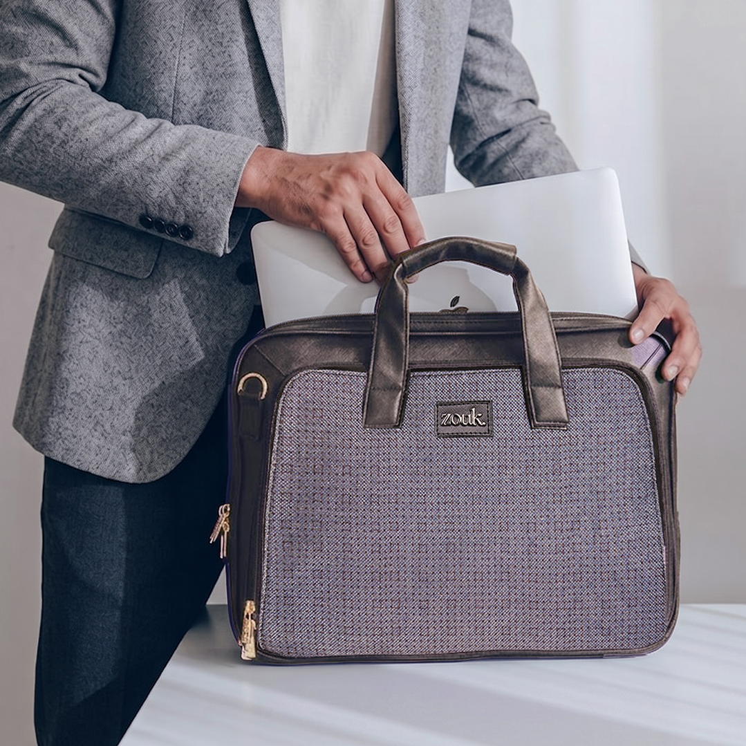Bokaro Forge Executive Laptop Bag (Black)
