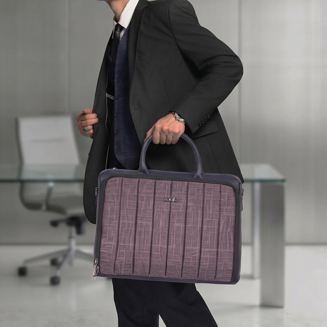 Golkonda Brass Pro Laptop Bag (Black)