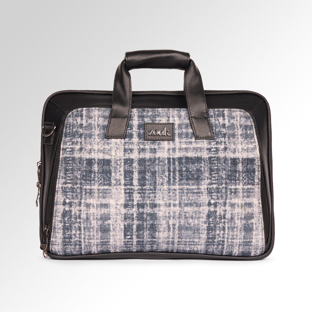 Leh Grit Executive Laptop Bag (Black)