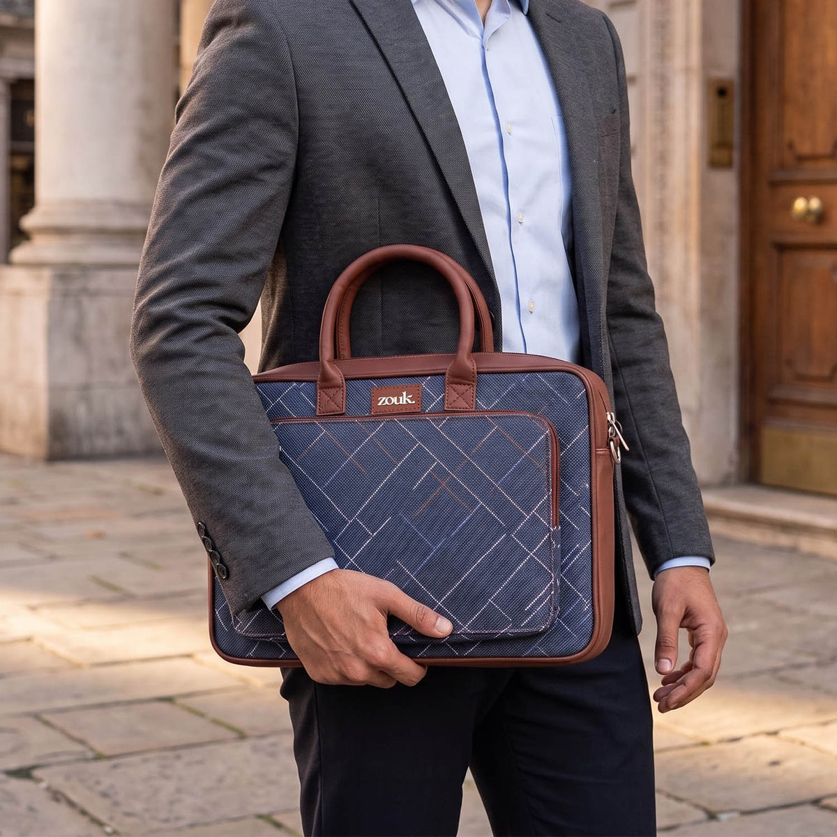 Bombay Tartan Men's Laptop Bag