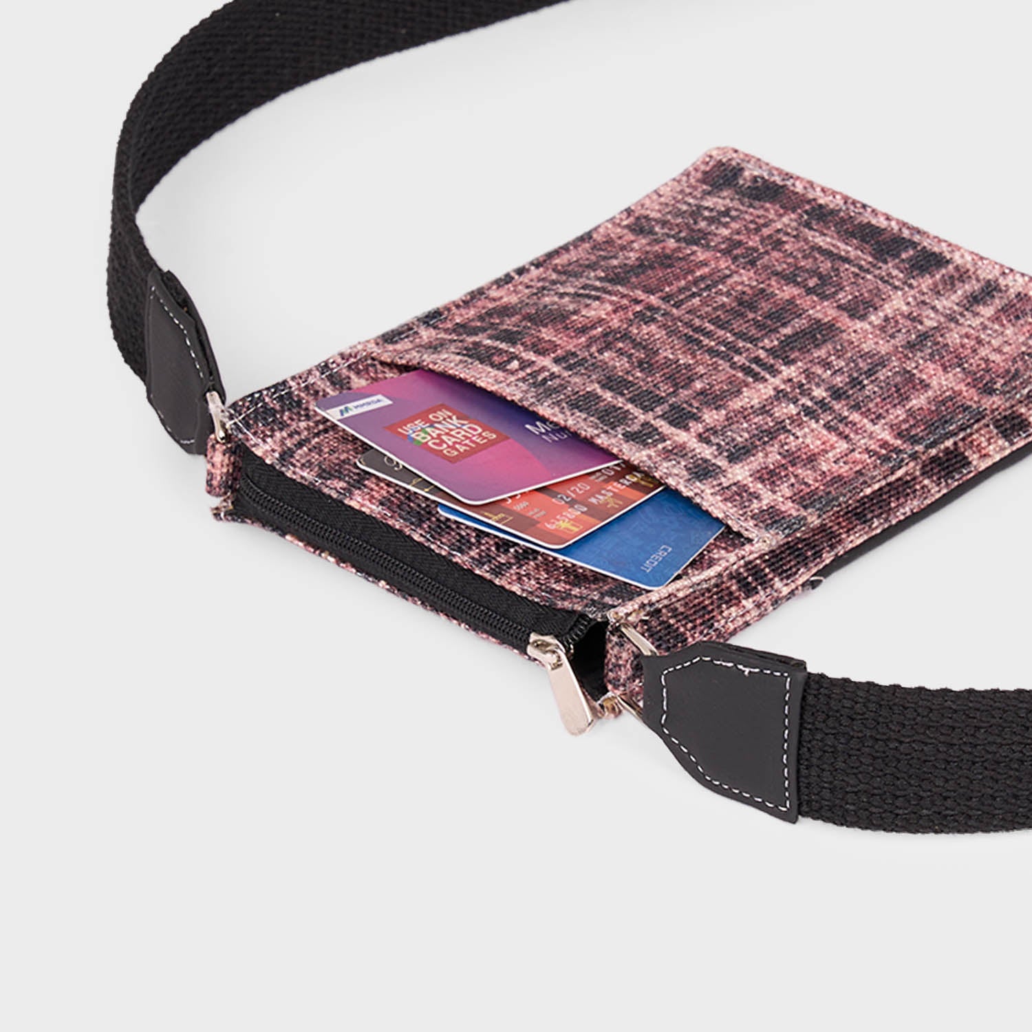 Raya Phone Sling Cashmere Noir (Pink)