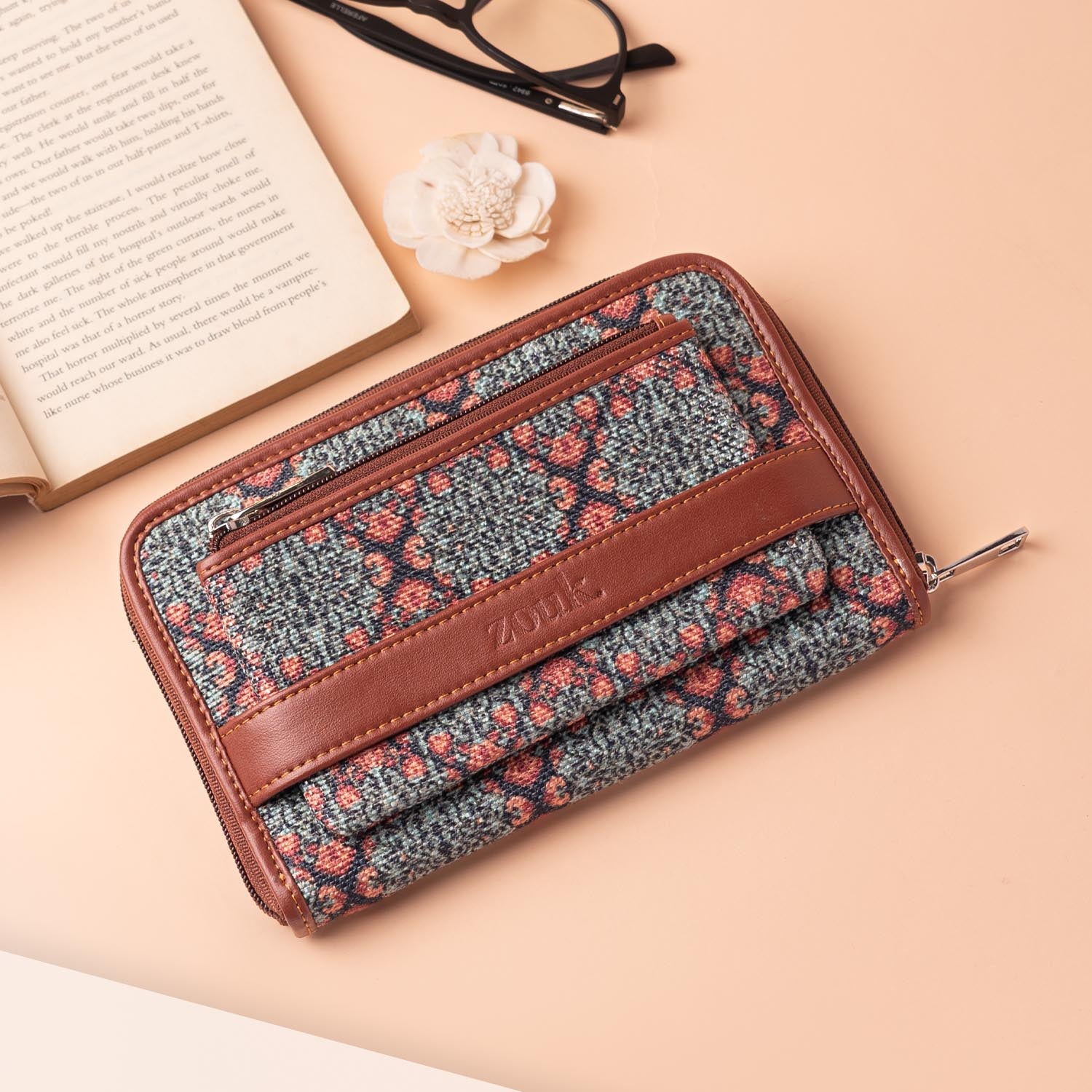 Wallet Organizer Women's Hard Case Clutch Wallet Womens Slim