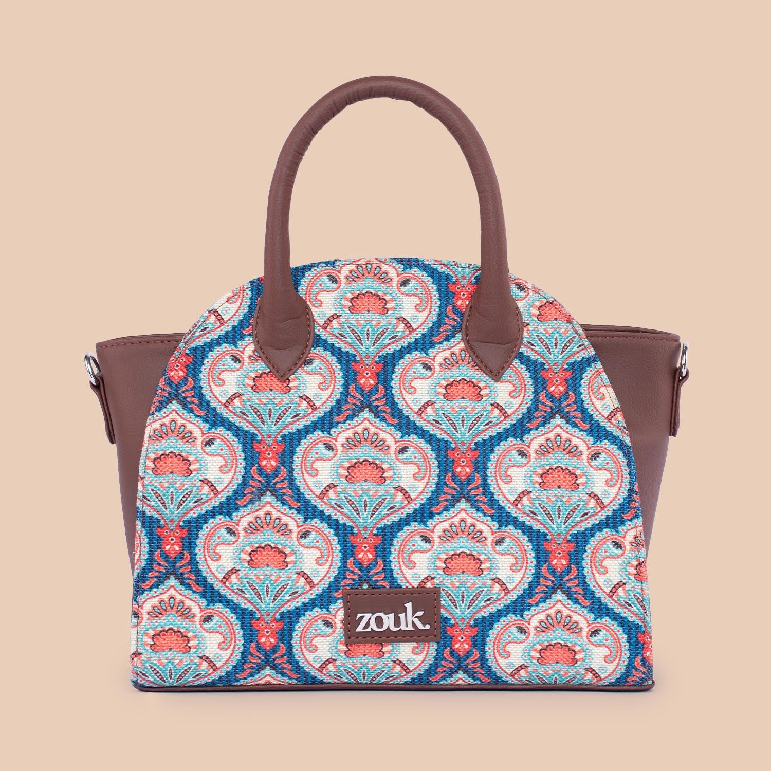 Konkona City Satchel Bag - Kovil Blue