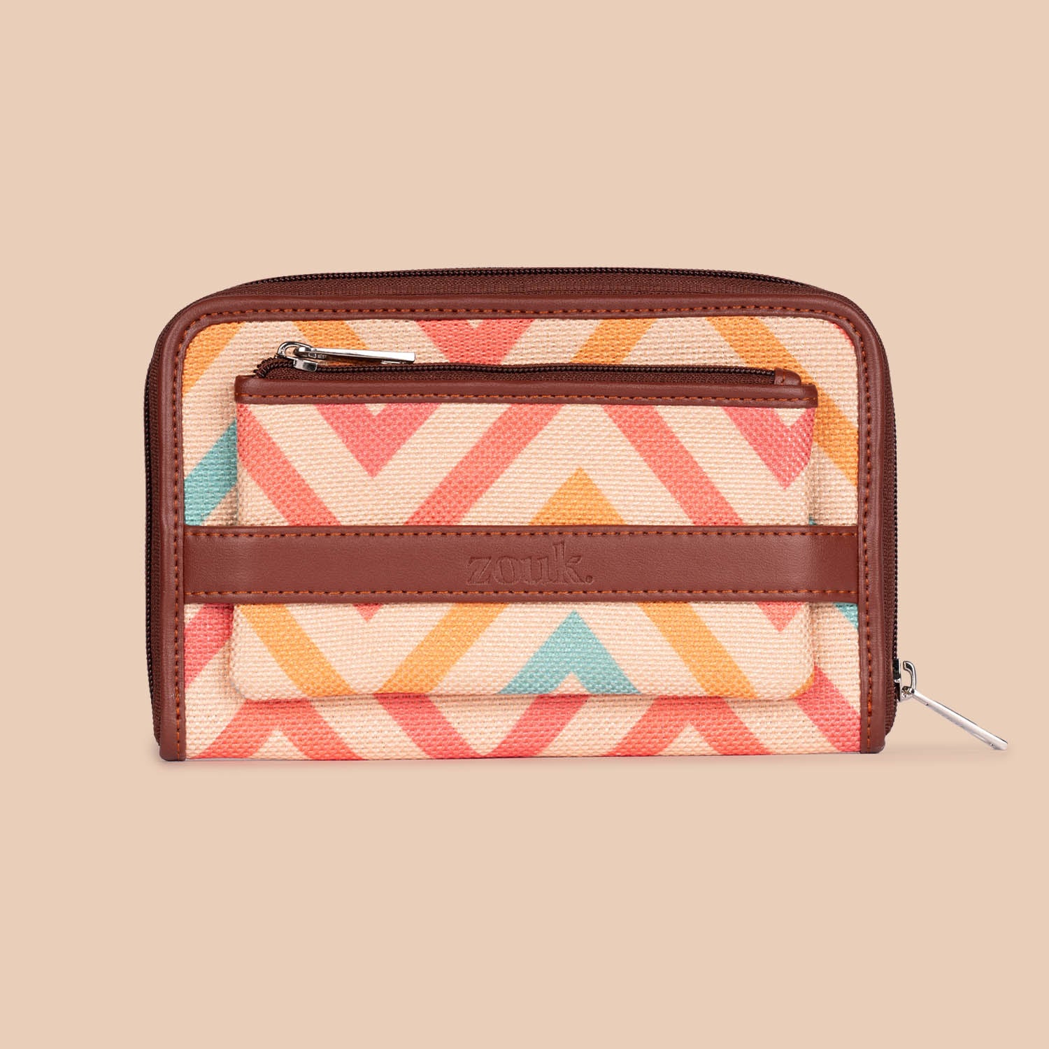 WavBeach - Women's Work Bag & Classic Zipper Wallet Combo