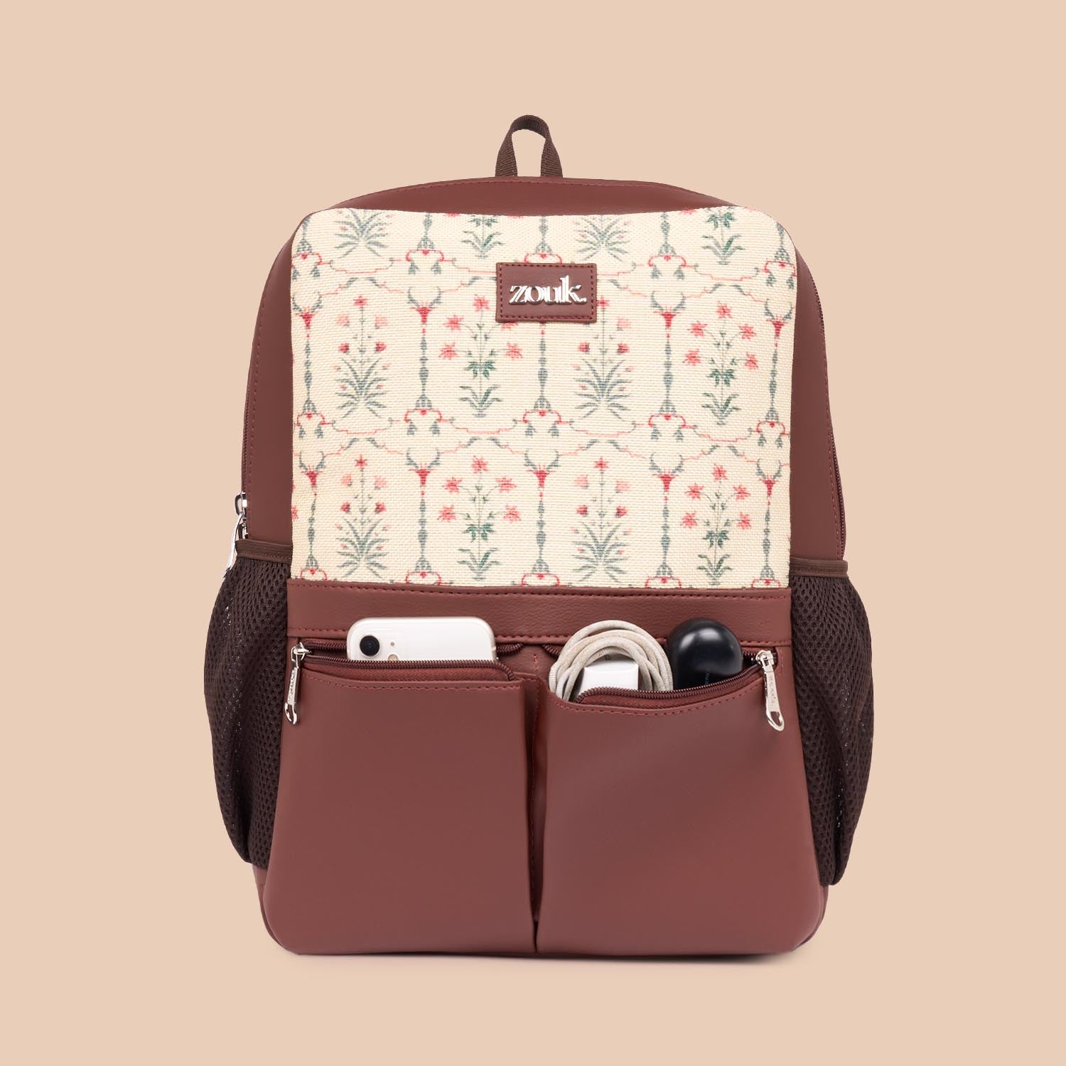 Taj Nakashi Office Backpack (Brown)