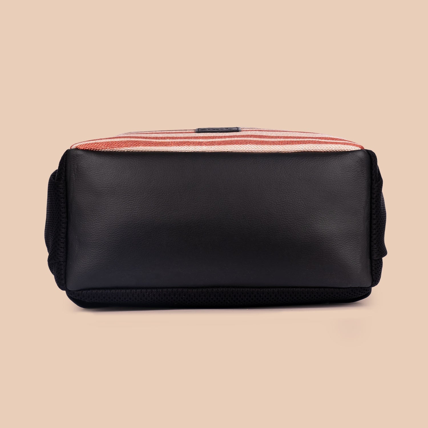 ZIP-Qutub Stripes Statement Backpack